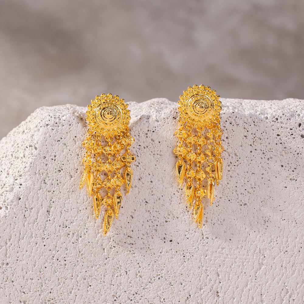 Heritage Thai Dangle Earrings