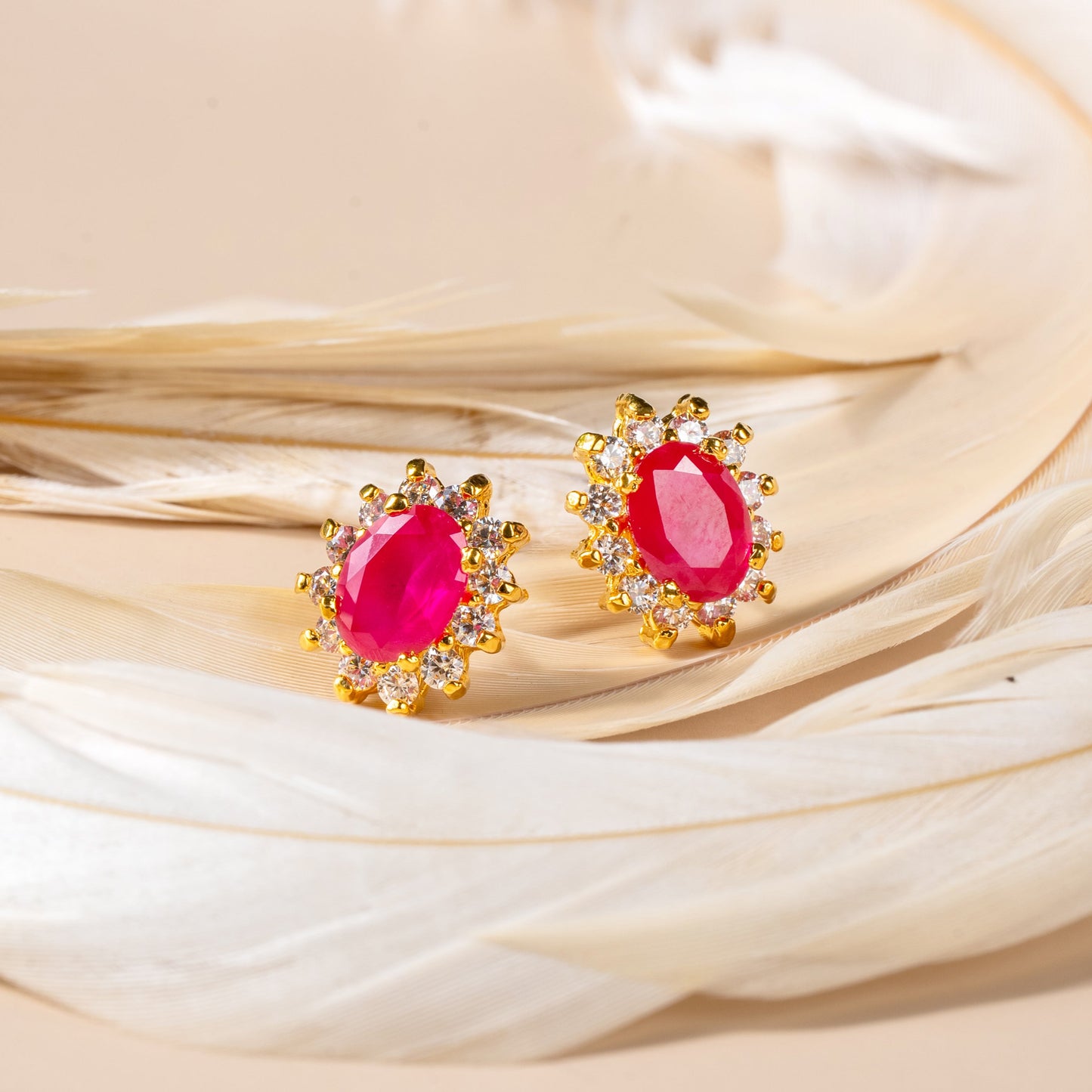 Regal Gemstone Stud Collection